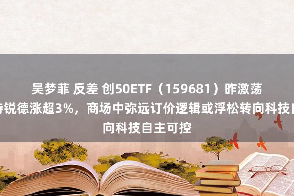 吴梦菲 反差 创50ETF（159681）昨激荡诊疗，特锐德涨超3%，商场中弥远订价逻辑或浮松转向科技自主可控